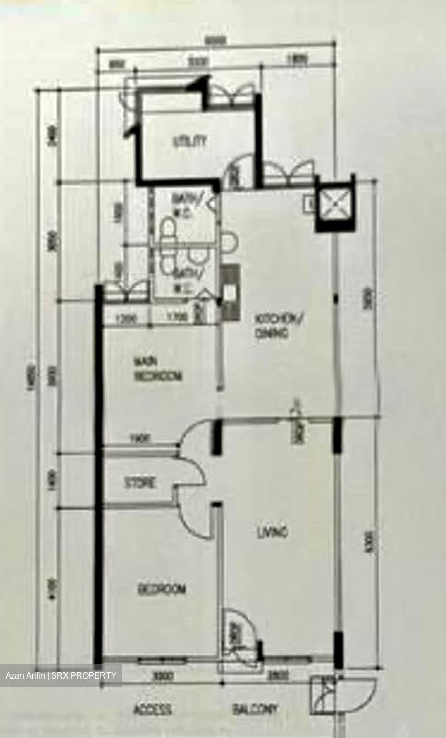 Blk 256 Kebun Baru View (Ang Mo Kio), HDB 3 Rooms #570966871